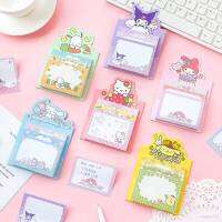 Sanrio Kuromi Cinnamon Pochacco HelloKitty Cartoon cute note book hand ledger message Cohesionless sticky note