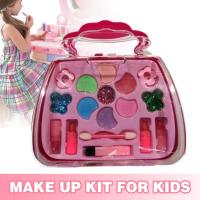 Baby Girls Princess Pretend Makeup Set Make Up Kids Toys Simulation Party Gift B0J1