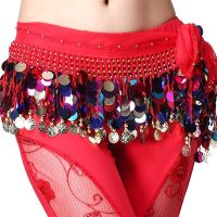 【YD】 Thailand/India/Arab Dancer Tassels Skirt Belly Hip Scarf Wrap Female Show Costumes