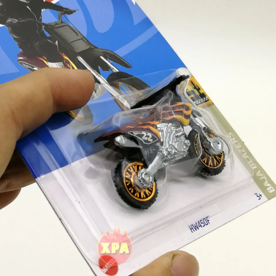 HW450F - Moto de Trilha #052 - 1/64 - Hot Wheels 2022