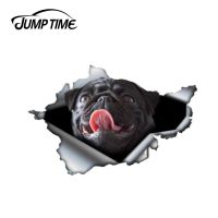 【Exclusive】 Jump Time สติกเกอร์สีดำ13Cm X 8.8Cm,สติกเกอร์โลหะฉีกขาดสติ๊กเกอร์ติดรถสติกเกอร์รถตลกหน้าต่างแต่งรถ3มิติ