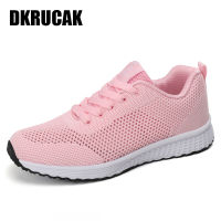 White Women Sneakers Summer Sport Shoes for Women  Breathable Air Mesh Vulcanize Shoes Lightweight Running Ladies Sneakers