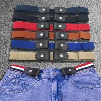 2022 Hot Belt Mens And Womens Invisible Belt Without Buckle Seamless Lazy Belt Wild Elastic Elastic Jeans Belt  Floaties