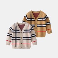 【CC】 Toddler Kids Boys ClothesWarm Pullover Top Sleeve Sweater Fashion Knitted Gentleman Outwear