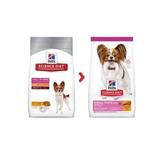 hills-small-paw-light-adult-dog-food-1-5kg-เหมาะสำหรับสุนัขพันธุ์เล็กอายุ-1-6-ปี