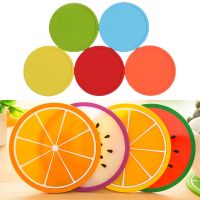 【CW】 5pcs coaster for desk hot Silicone cup mat placemat stand drink individual kitchen Holder tools