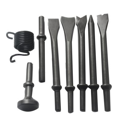 8 Pcs Pneumatic Chisel Air Hammer Punch Chipping Tool Pneumatic Chisel Air Hamme Cutting Rusting