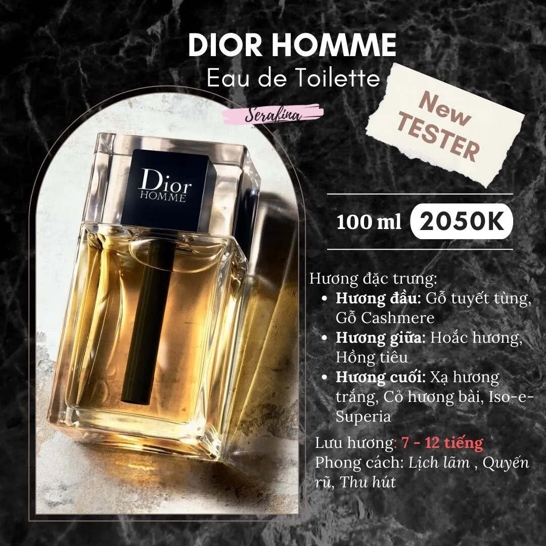 Nước hoa Dior Homme Cologne Chính Hãng  Tprofumo