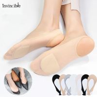 Korean Style Multicolor Ice Silk Casual Summer Low Cut Socks/ Skin-friendly Cotton Half-Palm Female Boat Socks