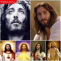 5D DIY Diamond Painting Religious Jesus Cross Stitch Full Diamond Embroidery Christian Rhinestone Mosaic Picture Home Decor Gift