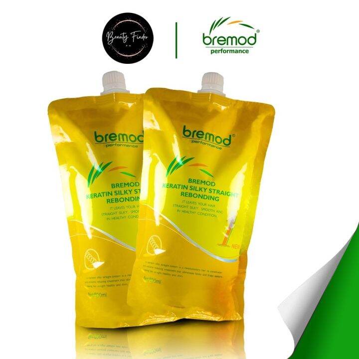 Bremod Rebonding Kit Keratin Repairing Strightening Silky Rebond for