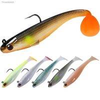 ♠ TRUSCEND Luya T-Tail Soft Bait BKK Hook Bionic Bait Paddle Tail Swimming Bait Iscas Pesca Fishing Tackle Gear Accessories