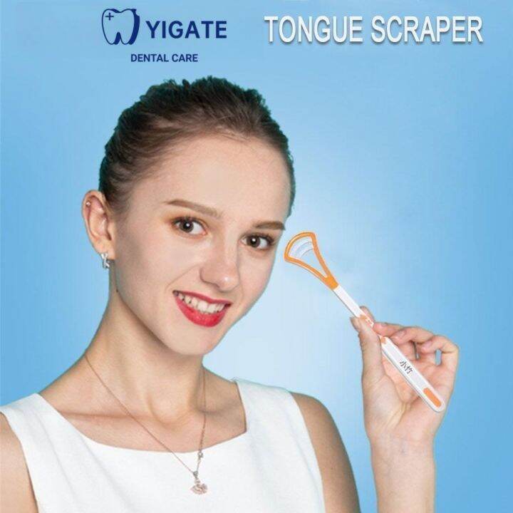 Klipsch.TA1026 Medical Healthy Tongue Scraping Copper Tongue Scrapper