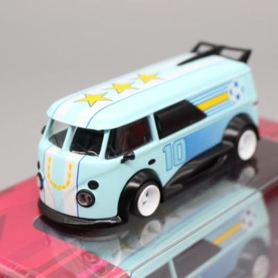 Scala 1/64รถ VW T1รถบัส Pressofusi In Lega Moi Di Auto Giocattolo Veicoli In Metalla Autobus Classici Giocattoli Da Collezione ต่อ Bambini