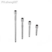 4pc 1/4 quot; Long Extension Extender Bar Set Metal Hexagonal Handle Square Head Sleeve Rod Connection Conversion Extension Rod