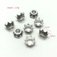 【YF】❡  20pcs crown bead cap connection for making handmade bracelet necklace tassel pendant accessories