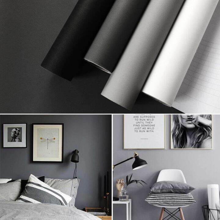 pvc plain self adhesives tape wallpaper matte Lazada PH