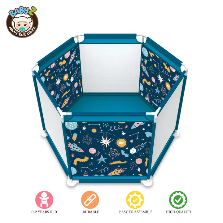 BabyZ Safety Game Fence Room Divider Play Den Children's Ball Pool