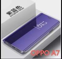 [ส่งจากไทย] เคสเปิดปิดเงา Case OPPO A7 Smart Case เคสฝาเปิดปิดเงา สมาร์ทเคส เคสออฟโบ้ เคสมือถือ เคสโทรศัพท์ เคสรุ่นใหม่ เคสกระเป๋า เคสเงา