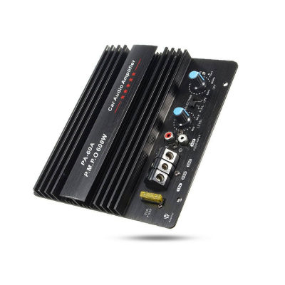 New 12V 600W PA-60A Speaker Subwoofer Bass Module High Power Car Audio Accessories Mono Channel Durable Lossless Amplifier Board