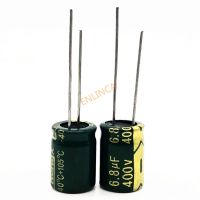 12pcs/lot 400V 6.8uf high frequency low impedance 8x12MM 20 RADIAL aluminum electrolytic capacitor 6800NF 20