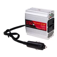 AutoAccessories SUVPR DY-8102 150W DC 12V to AC 220V Car Power Inverter with 500mA USB Port &amp; Universal Power Socket