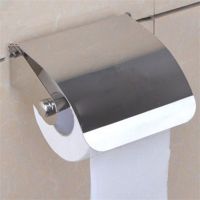 Amazing Durable Bathroom Accessories Stainless Steel Wall Mounted Toilet Paper Holder Tissue Holder Roll Paper Holder Box Toilet Roll Holders