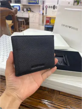 Emporio Armani Black Leather Wallet