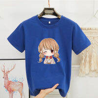 BK-317*เสื้อยืดแขนสั้นพร้อมส่ง 8สี ลายการ์ตูน ขายดีตามเทรนต์ ลายน่ารัก สีสันสดใส่น่ารัก ใส่ได้ทั้งหญิงและชาย (S-3XL) **ปลีก-ส่ง***