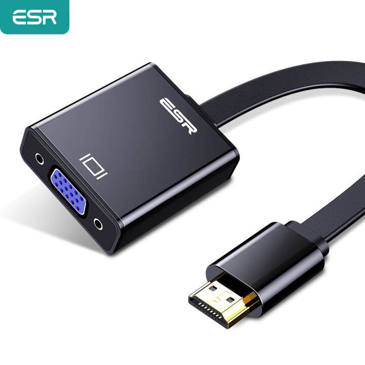 Esr Hdmi Compatible To Vga Adapter For Audio Cable Splitter To Vga Converter Digital Hd P