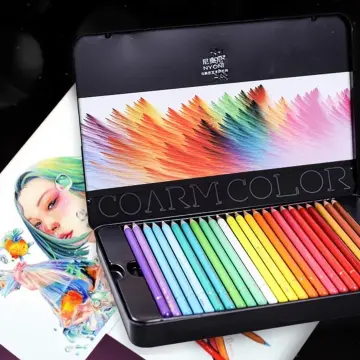 NYONI Professional Colored Pencils, Colored Pencils for Adult Coloring Set  of 120 Colors,Drawing Pencil for