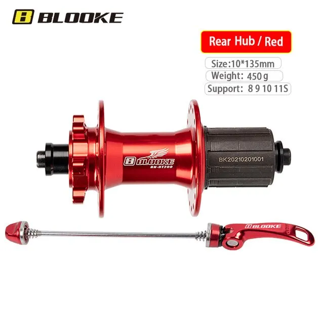 BLOOKE DT200 Hub Disc Brake MTB Mountain Bike Hub Bearing Bicycle Hub