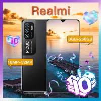 (รับประกันศูนย์ไทย 1 ปี) โทรศัพท์ราคาโปรโมชั่น Realmi โทรศัพท์มือถือ 6.72 นิ้ว 6800mah smart phone สมาร์ทโฟนราคาถูก RAM8GB + ROM256GB โทรศัพท์มือถือเรียวมี WIFI Google gaming phone มีการรับประกันจากผู้ขาย