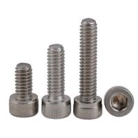 [LDMD] H062 M5 Bolt M5 Screw Stainless Steel Hex Socket Cap Screw 304 Stainless Allen Bolt DIN912 M5x6/8/10/12 100 Free Shipping