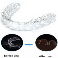 【cw】 2/4PCS Anti Snoring Bruxism Sleeping Mouth Guard Night Guard Gum Shield Mouth Tray Stop Teeth Grinding Sleep Aid Health Care