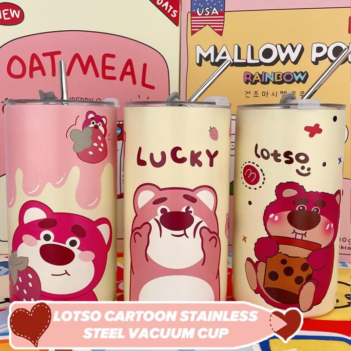 600ml-cartoon-strawberry-bear-straw-cup-stainless-steel-drinking-cup-ice-cup-vacuum-preservation-u2c1