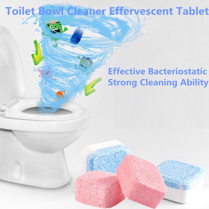 5Pc Toilet Cleaning Effervescent Tablet Toilet Descaling Cleaner ...