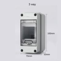 【YF】 HT-3 plastic waterproof MCB distribution box outdoor small circuit breaker junction 3 way 2