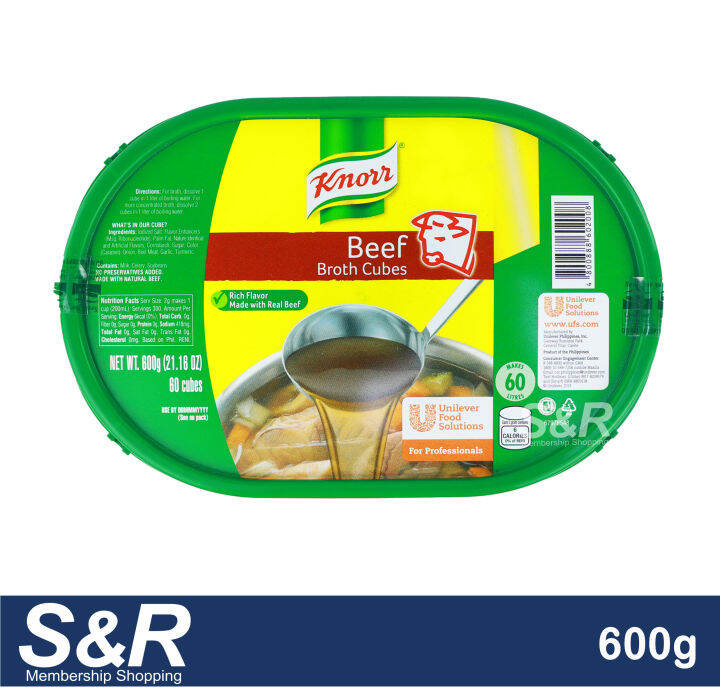 Knorr Beef Broth Cubes 60pcs Lazada PH