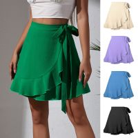 【CC】◄  Elastic Ruffle Skirts Pleated Vestidos Clubwear LDY-WW6358