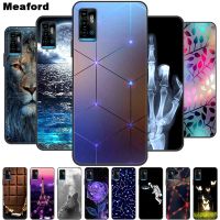 ✓❐┅ For ZTE Blade A71 Case Shockproof Soft silicone TPU Back Cover For ZTE BladeA71 Phone Cases for ZTE Blade A 71 2021 Cute Cartoon