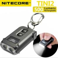 sell well feytu308 - / Nitecore TINI2 TINI 2 500 Lumens OLED พวงกุญแจไฟฉายสมาร์ท Dual-Core APC นอนเทคโนโลยีแสงโดยใช้ USB Type-C ค่าใช้จ่าย