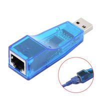 【☸2023 New☸】 d7zaa4b Usb 2.0ไปยัง Lan Rj45อีเธอร์เน็ต10/100mbps อะแดปเตอร์การ์ดเครือข่ายสำหรับ Gk99พีซี Win8