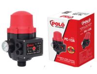 POLO รุ่น PC-13A สวิทซ์ควบคุมปั้มน้ำอัตโนมัติ แบบมีเกจ