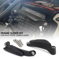 NEW For Speed Triple 1200 RS RR 1200RS 1200RR Motorcycle Engine Guard Frame Slider Anti Drop Falling Crash Protection Cover Kit Covers