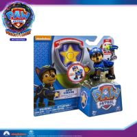 Paw Patrol Action Pack Pup &amp; Badge Asst. ชุดฟิกเกอร์ของเล่นสะสม แก๊งเจ้าตูบ