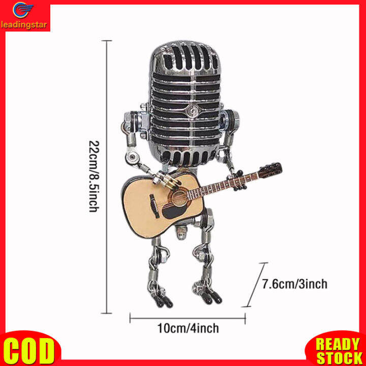 leadingstar-rc-authentic-retro-microphone-table-lamp-aluminum-alloy-microphone-robot-lamp-led-guitar-lights-for-home-decoration