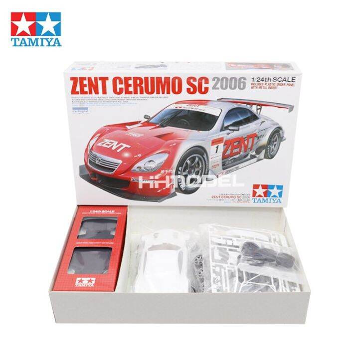 tamiya-โมเดลรถยก2006แบบจำลองรถแข่ง24303-lexus-24แบบจำลองย่อขนาดของเล่น-diy-ชุดโมเดลเขื่อนฮอย