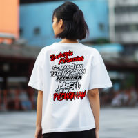 KARIMAKE Pejuang T Shirt Distro Rupiah Salam Fighters Top T Shirt Baju Lelaki 100% Cotton Oversized Casual Sleeve Unisex