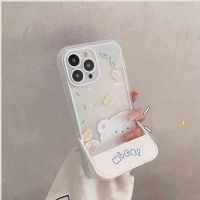 Soft Shockproof Transparent Case Compatible for IPhone 11 12 13 Pro Max X XR XS Max SE 2020 6 6S 7 8 Plus TPU Silicone Cute Phone Covers Casing